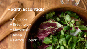 Explore natural ways to manage elevated blood pressure with key health essentials—nutrition, breathwork, sleep, movement, and herbal support for better heart health.