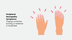 Tingling, numbness, and burning in the hands or feet may signal peripheral neuropathy. Learn how HRT could help.